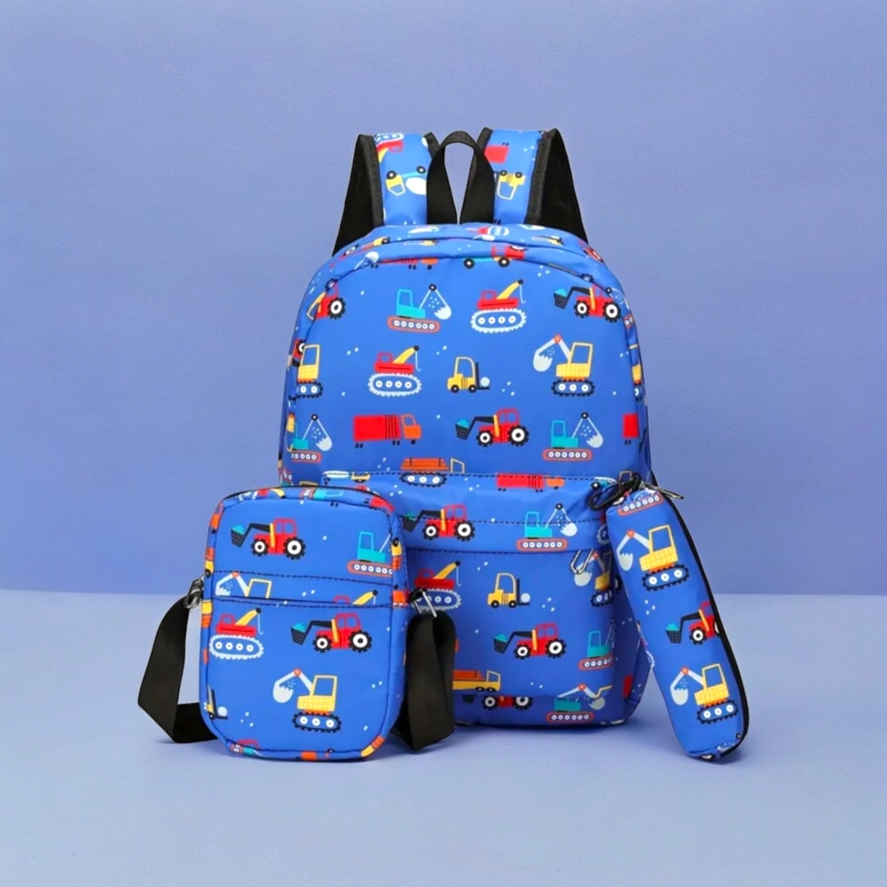 Set of three school supplies